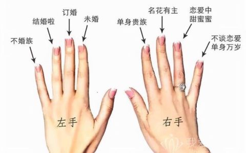 女生戴戒指10个手指的含义（女生戴戒指意义图解）