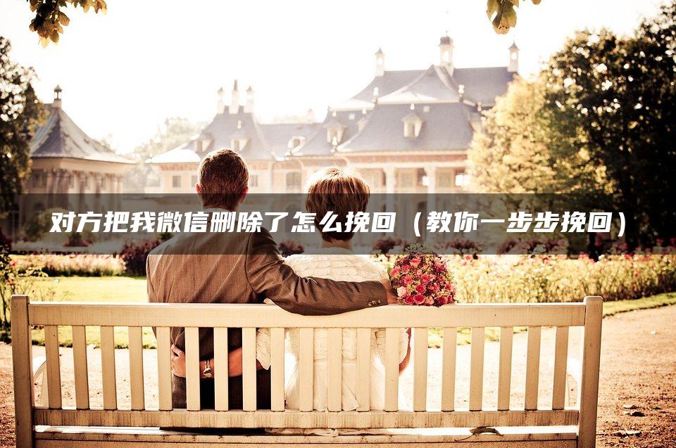对方把我微信删除了怎么挽回（教你一步步挽回）