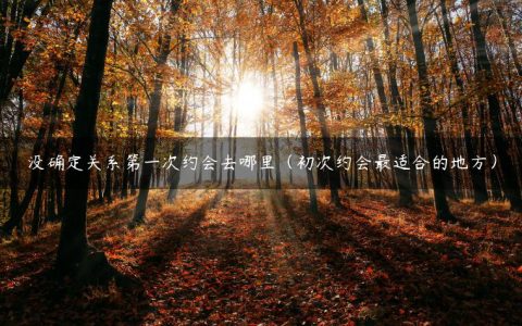 没确定关系第一次约会去哪里（初次约会最适合的地方）